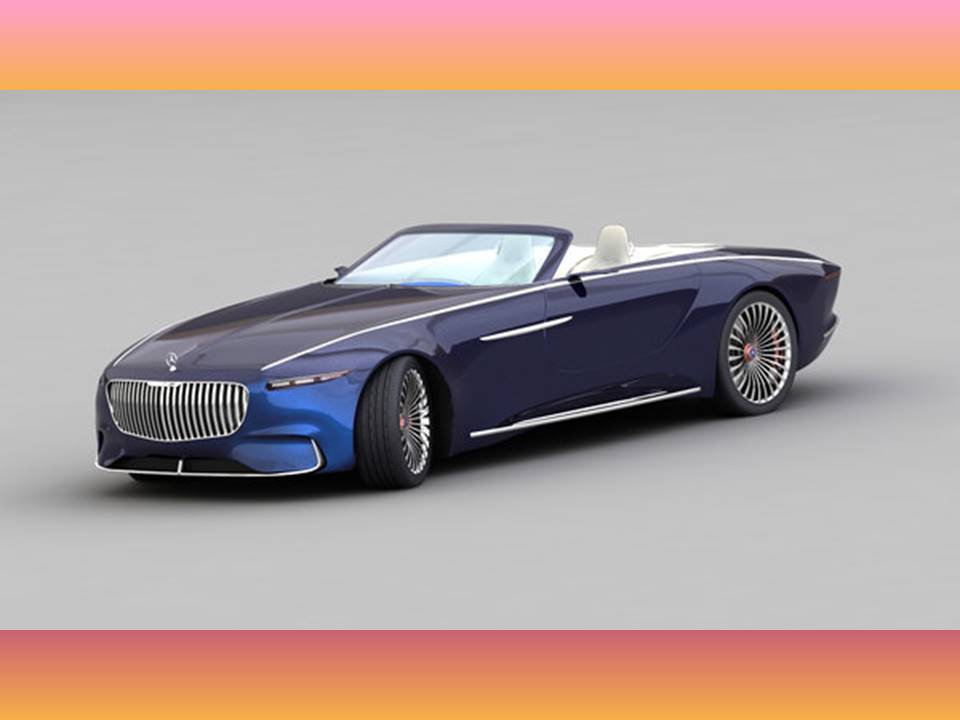 MAYBACH MERCEDES FRONT LEFT